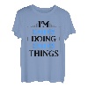Herren I'm Peter Doing Peter Things Vornamen Spruch Geschenk T-Shirt