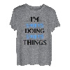Herren I'm Peter Doing Peter Things Vornamen Spruch Geschenk T-Shirt