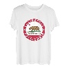 Kalifornien California Bären Flagge USA Amerika Strand Beach T-Shirt