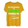 Informatik Layer 8 Problemlöser mit Baseballschläger T-Shirt