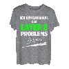 Informatik Layer 8 Problemlöser mit Baseballschläger T-Shirt