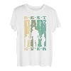 Papa 2 Söhne Dad hoch 2 zweifacher Vater T-Shirt