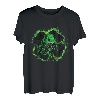 Leprechaun irischer Kobold grüne Flammen T-Shirt & Design T-Shirt