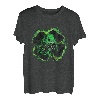 Leprechaun irischer Kobold grüne Flammen T-Shirt & Design T-Shirt