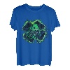 Leprechaun irischer Kobold grüne Flammen T-Shirt & Design T-Shirt