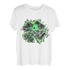 Leprechaun irischer Kobold grüne Flammen T-Shirt & Design T-Shirt