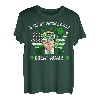 Make St Patrick's Day Great Again Trump US-Flagge Irish Clover T-Shirt