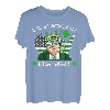 Make St Patrick's Day Great Again Trump US-Flagge Irish Clover T-Shirt
