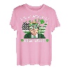 Make St Patrick's Day Great Again Trump US-Flagge Irish Clover T-Shirt