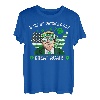 Make St Patrick's Day Great Again Trump US-Flagge Irish Clover T-Shirt