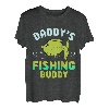 Kinder Daddys Fishing Buddy Anglergeschenk Von Vater Zu Sohn Angler T-Shirt