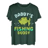 Kinder Daddys Fishing Buddy Anglergeschenk Von Vater Zu Sohn Angler T-Shirt
