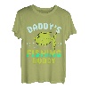 Kinder Daddys Fishing Buddy Anglergeschenk Von Vater Zu Sohn Angler T-Shirt