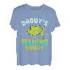 Kinder Daddys Fishing Buddy Anglergeschenk Von Vater Zu Sohn Angler T-Shirt