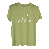Kran Herzschlag EKG Geschenk für Kranführer Kranfahrer T-Shirt