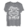 Papa und Vater Motiv, Lustiger Spruch, Kinder, Frau Geschenk T-Shirt