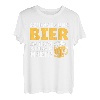 Schlager und Bier darum bin ich hier | Festival Musik Party T-Shirt
