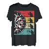 Dartscheibe Dartspieler Retro Sport Dart Lover Männer Frauen Kinder T-Shirt