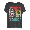 Dartscheibe Dartspieler Retro Sport Dart Lover Männer Frauen Kinder T-Shirt