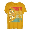 Dartscheibe Dartspieler Retro Sport Dart Lover Männer Frauen Kinder T-Shirt