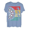 Dartscheibe Dartspieler Retro Sport Dart Lover Männer Frauen Kinder T-Shirt