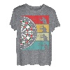 Dartscheibe Dartspieler Retro Sport Dart Lover Männer Frauen Kinder T-Shirt