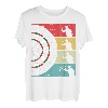 Dartscheibe Dartspieler Retro Sport Dart Lover Männer Frauen Kinder T-Shirt