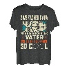 Herren Zweifacher Vater Papa Von Zwei Kindern T-Shirt