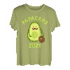 Papacado 2021 erstes Mal Papa Vater Baby Verkündung T-Shirt