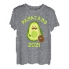Papacado 2021 erstes Mal Papa Vater Baby Verkündung T-Shirt