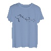 3 Elefanten Familie Origami Familienshirt Partnerlook Tiere T-Shirt