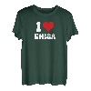 Ich Liebe Enisa I Love Enisa Valentinstag T-Shirt