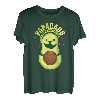 Herren Papacado Schwangerschaft Werdender Vater 2022 Avocado T-Shirt