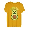 Herren Papacado Schwangerschaft Werdender Vater 2022 Avocado T-Shirt