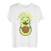 Herren Papacado Schwangerschaft Werdender Vater 2022 Avocado T-Shirt