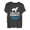 Herren Cocker Spaniel Papa T-Shirt