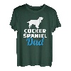 Herren Cocker Spaniel Papa T-Shirt