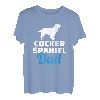 Herren Cocker Spaniel Papa T-Shirt