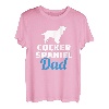 Herren Cocker Spaniel Papa T-Shirt