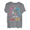 Rosa oder blau I love you Babyparty Gender Reveal T-Shirt