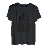 Herren Stolzer Papa von 2 Kinder Vater Vintage Vatertagdesign T-Shirt
