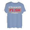 It's Always Fish O'Clock Angelfreunde Teenager Angeln Väter T-Shirt