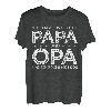 Herren Opa Großvater Vatertag Geburtstag Spruch Lustig Geschenk T-Shirt
