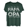 Herren Opa Großvater Vatertag Geburtstag Spruch Lustig Geschenk T-Shirt