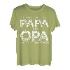 Herren Opa Großvater Vatertag Geburtstag Spruch Lustig Geschenk T-Shirt
