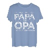 Herren Opa Großvater Vatertag Geburtstag Spruch Lustig Geschenk T-Shirt