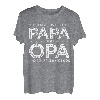 Herren Opa Großvater Vatertag Geburtstag Spruch Lustig Geschenk T-Shirt