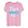 Herren Schwangerschaft verkünden Papa Modus An Werdender Vater T-Shirt