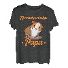 Meerschweinchen Papa - Vater Jungen Männer zum Vatertag T-Shirt