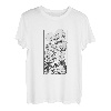 Tarotkarte Küssendes Skelett Liebe Schädel Knochen Horror Goth T-Shirt